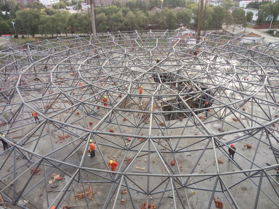 漳平全民健身中心网架